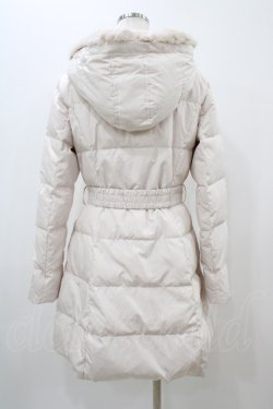 画像2: LODISPOTTO / ファーフードダウンジャケット M オフ H-25-11-10-061-LO-CO-NS-ZH