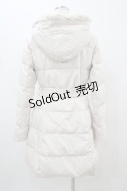 画像2: LODISPOTTO / ファーフードダウンジャケット M オフ H-25-11-10-061-LO-CO-NS-ZH