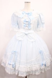 BABY,THE STARS SHINE BRIGHT / くみゃちゃんのふわふわワンピース Free サックス H-25-11-10-1003-BA-OP-NS-ZH