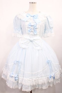 画像1: BABY,THE STARS SHINE BRIGHT / くみゃちゃんのふわふわワンピース Free サックス H-25-11-10-1003-BA-OP-NS-ZH