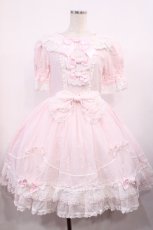 画像1: BABY,THE STARS SHINE BRIGHT / くみゃちゃんのふわふわワンピース Free ピンク H-25-11-10-1004-BA-OP-NS-ZH (1)