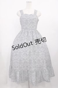 m petit by misako / MSKトワルドジュイジャンパースカート M グレー H-25-11-10-1005-LO-SK-NS-ZH