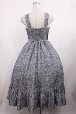 画像2: m petit by misako / MSKトワルドジュイジャンパースカート M グレー H-25-11-10-1005-LO-SK-NS-ZH