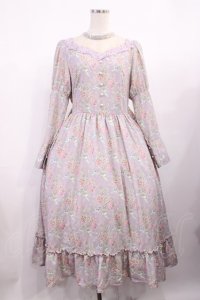 Kurumi Collaboration / KRハナジゴスリーブワンピース LL ラベンダー H-25-11-10-1007-LO-OP-NS-ZH