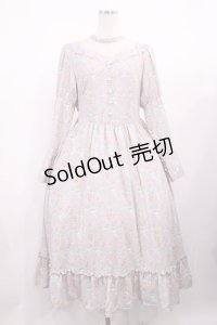 Kurumi Collaboration / KRハナジゴスリーブワンピース LL ラベンダー H-25-11-10-1007-LO-OP-NS-ZH