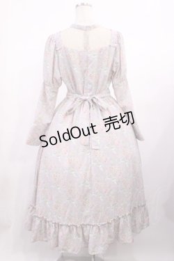 画像2: Kurumi Collaboration / KRハナジゴスリーブワンピース LL ラベンダー H-25-11-10-1007-LO-OP-NS-ZH