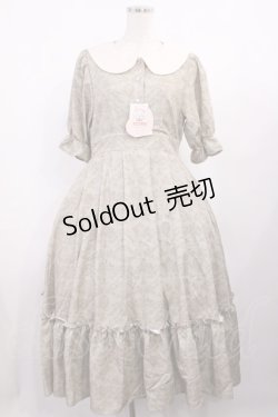 画像1: m petit by misako / NINA’Sコラボトワルドジュイワンピース M ベージュ H-25-11-10-1008-LO-OP-NS-ZH