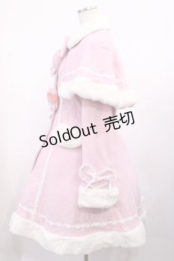画像2: BABY,THE STARS SHINE BRIGHT / ハートミルキーコート Free ピンク H-25-11-10-1010-BA-CO-NS-ZH