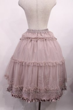 画像2: m petit by misako / NINA'S RVパニエスカート M ピンク/ピンクリバーシブル H-25-11-10-1012-LO-SK-NS-ZH