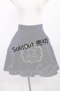 Fi.n.t / 別珍スカート Free Navy H-25-11-10-1014-CA-SK-NS-ZH