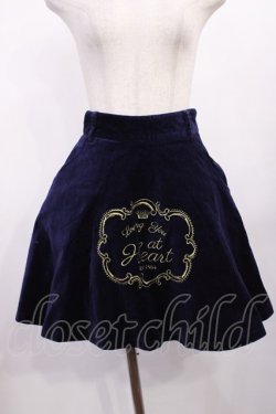 画像1: Fi.n.t / 別珍スカート Free Navy H-25-11-10-1014-CA-SK-NS-ZH