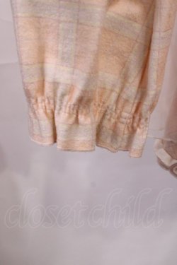 画像3: Bon21Hiz / リボンハートチェックワンピース S ピンク H-25-11-10-1015-LO-OP-NS-ZH