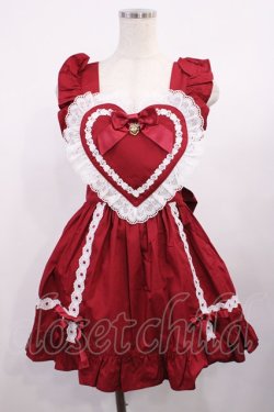 画像1: BABY,THE STARS SHINE BRIGHT / ハートエプロン Free エンジ H-25-11-10-1016-BA-OP-NS-ZH