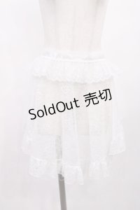 Princess Flower Garden / TT+KRS3WAYレーススカート Free オフホワイト H-25-11-10-1017-LO-TO-NS-ZH