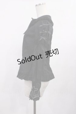 画像2: Angelic Pretty / Dot Ribbon 付け袖ブラウス Free ブラック H-25-11-10-1022-AP-BL-NS-ZH