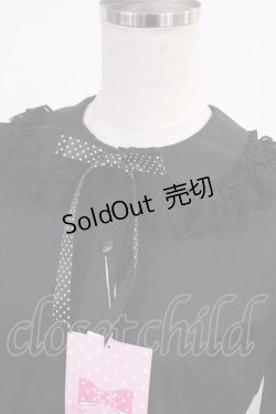 画像4: Angelic Pretty / Dot Ribbon 付け袖ブラウス Free ブラック H-25-11-10-1022-AP-BL-NS-ZH
