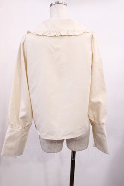 画像2: CHIP CLIP / 五月アイ/Cheese Bear/AIピンタックブラウス L 生成り H-25-11-10-1023-LO-BL-NS-ZH