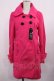 画像1: DearMyLove / ダブルボタンコート M ピンク H-25-11-10-1029-EL-CO-NS-ZH (1)