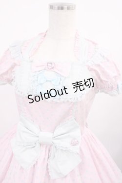 画像4: Angelic Pretty / カラフルハートワンピース Free ピンク/サックス H-25-11-10-1002-AP-OP-NS-ZH