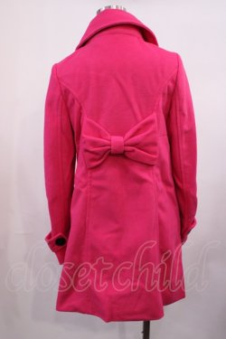 画像2: DearMyLove / ダブルボタンコート M ピンク H-25-11-10-1029-EL-CO-NS-ZH