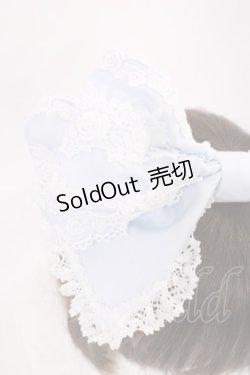 画像2: BABY,THE STARS SHINE BRIGHT / キャメロンカチューシャ（綿サテン）  サックス H-25-11-10-1034-BA-AC-NS-ZH