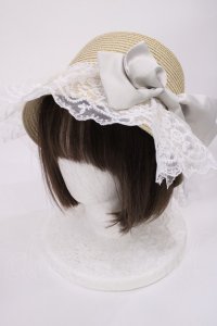 Lovely Tency / 眞白ありす/ストローハット  オフ H-25-11-10-1036-LO-AC-NS-ZT-K004