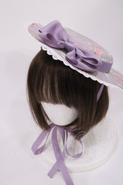 画像1: Kurumi Collaboration / KRMヘッドドレス  ラベンダー H-25-11-10-1038-LO-AC-NS-ZH