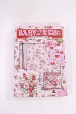 画像1: BABY,THE STARS SHINE BRIGHT / ステーショナリーセットBOOK  ピンク H-25-11-10-1041-BA-ZA-NS-ZH
