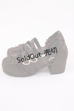 画像2: DearMyLove / リボンシューズ 23.0cm ブラウン H-25-11-10-1042-EL-SH-NS-ZH