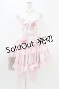 Diamond Honey（海外ロリータブランド） / ジャンパースカートセット S ピンク H-25-11-10-009-EL-OP-NS-ZH