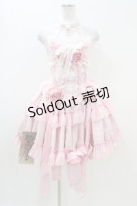 Diamond Honey（海外ロリータブランド） / ジャンパースカートセット S ピンク H-25-11-10-009-EL-OP-NS-ZH