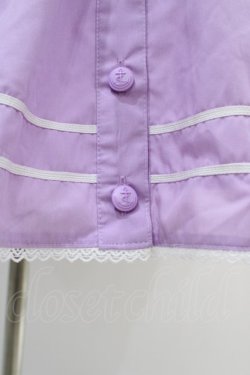 画像5: metamorphose / セーラーリボンタイシャツワンピース(ワッペン付) Free ラベンダー H-25-11-10-011-ME-OP-NS-ZH