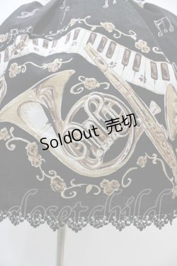 画像5: ALICE and the PIRATES / 黒猫のダンス柄ジャンパースカートI Free ブラック H-25-11-10-013-PA-OP-NS-ZH