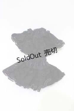 画像2: BABY,THE STARS SHINE BRIGHT / 赤いひとかけらのMarchenお袖留め  ブラック H-25-11-10-003-BA-ZA-NS-ZH