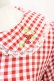 画像3: FLC / 星名桜子/ギンガムチェックワンピース M レッド H-25-11-10-016-0-OP-NS-ZH (3)