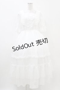 axes femme kawaii / プチリボンワンピース M オフ H-25-11-10-018-AX-OP-NS-ZH