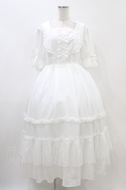 画像1: axes femme kawaii / プチリボンワンピース M オフ H-25-11-10-018-AX-OP-NS-ZH