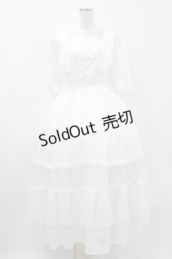 画像1: axes femme kawaii / プチリボンワンピース M オフ H-25-11-10-018-AX-OP-NS-ZH