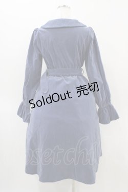 画像2: LIZ LISA / ベロアレースフリルワンピース Free ブルー H-25-11-10-021-LO-OP-NS-ZH