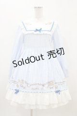 DearMyLove / DearMyLove×サンリオコラボ シナモロールワンピース LL サックス H-25-11-10-022-EL-OP-NS-ZH