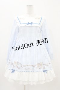 DearMyLove / DearMyLove×サンリオコラボ シナモロールワンピース LL サックス H-25-11-10-022-EL-OP-NS-ZH