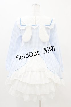 画像2: DearMyLove / DearMyLove×サンリオコラボ シナモロールワンピース LL サックス H-25-11-10-022-EL-OP-NS-ZH