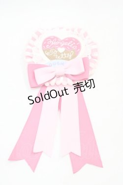 画像1: Angelic Pretty / Toy's Donut Dinerロゼッタブローチ  ピンク H-25-11-10-004-AP-ZA-NS-ZH