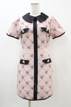 画像1: Swankiss / TS original tweed O/P Free ピンク H-25-11-10-025-CA-OP-NS-ZH