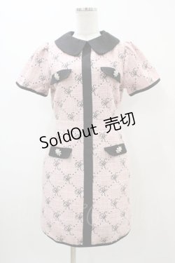 画像1: Swankiss / TS original tweed O/P Free ピンク H-25-11-10-025-CA-OP-NS-ZH