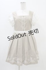 Ank Rouge / シャンデリア刺繍ワンピース Free ベージュ H-25-11-10-026-CA-OP-NS-ZH