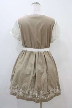 画像2: Ank Rouge / シャンデリア刺繍ワンピース Free ベージュ H-25-11-10-026-CA-OP-NS-ZH