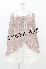 DearMyLove / 花柄ワンピース M ブラウン H-25-11-10-027-EL-OP-NS-ZH