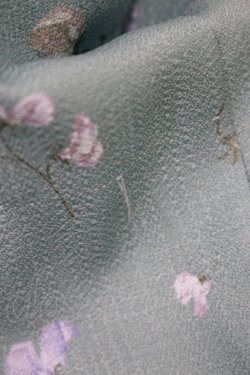 画像5: axes femme / スイートピーパネル柄スカート M グリーン H-25-11-11-026-AX-SK-NS-ZH