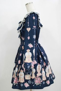 画像2: LIZ LISA / スノードーム柄ワンピース Free ネイビー H-25-11-11-029-LO-OP-NS-ZH